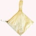 Vintage French Corde' large Wristlet Cream color with Lucite pull
