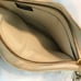 Vintage French Corde' large Wristlet Cream color with Lucite pull