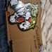 Vintage Men's Baggy Blue Jeans by Evolution in Design with an Embroidered Patch