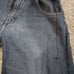 Vintage Men's Baggy Blue Jeans by Evolution in Design with an Embroidered Patch