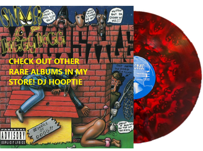SNOOP DOGGY DOGG DOGGYSTYLE 2X VINYL NEW! LIMITED RUBY RED VINYL! GIN AND JUICE