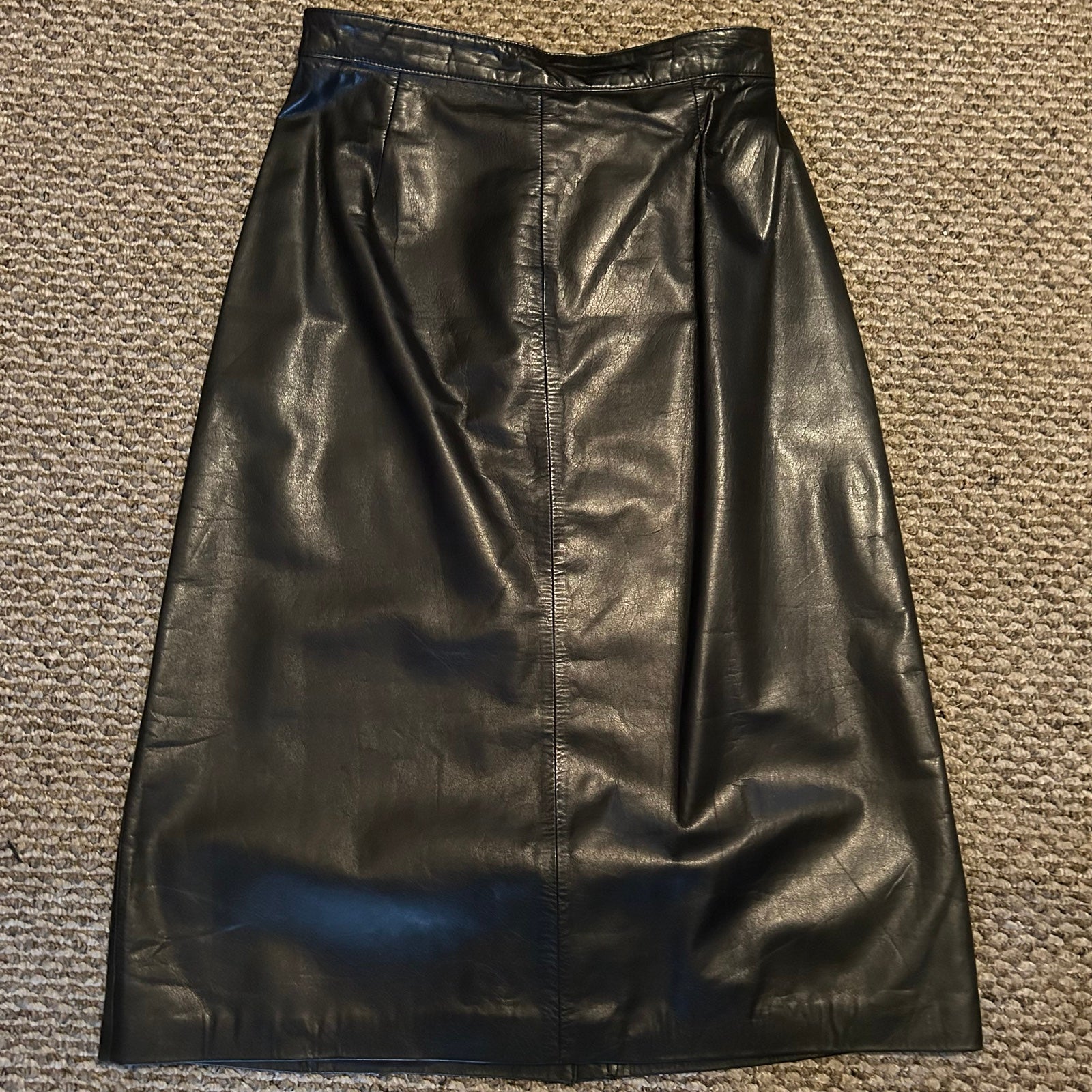 Leather skirt