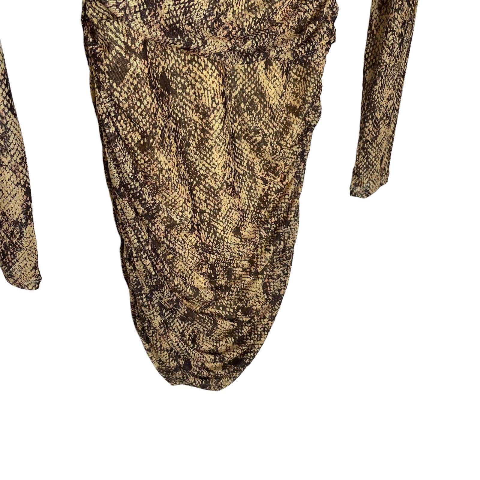 NEW Michael Costello x Revolve Antonella Snake Print newest Mini Dress Small