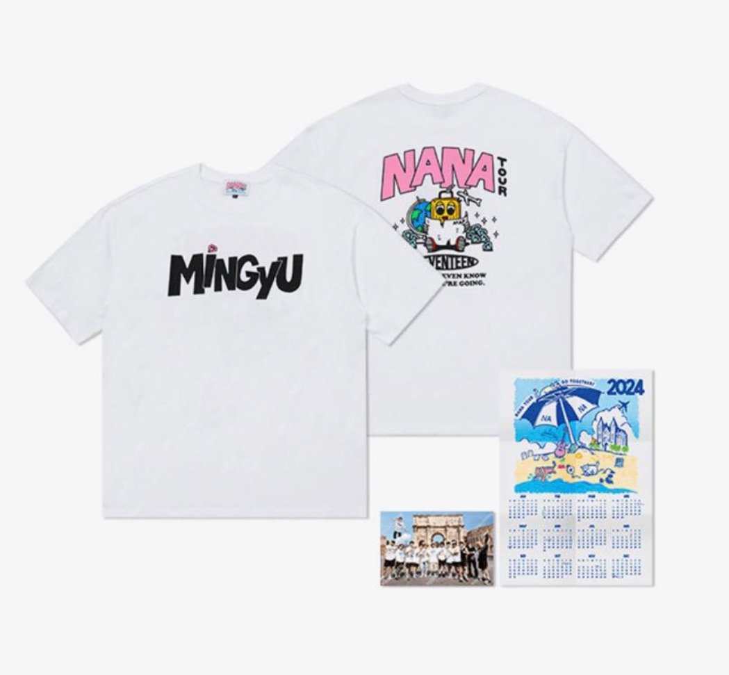 SEVENTEEN nana tour mingyu t shirt M size