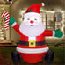4ft Christmas Inflatables Blow Up Yard Decorations