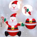 4ft Christmas Inflatables Blow Up Yard Decorations