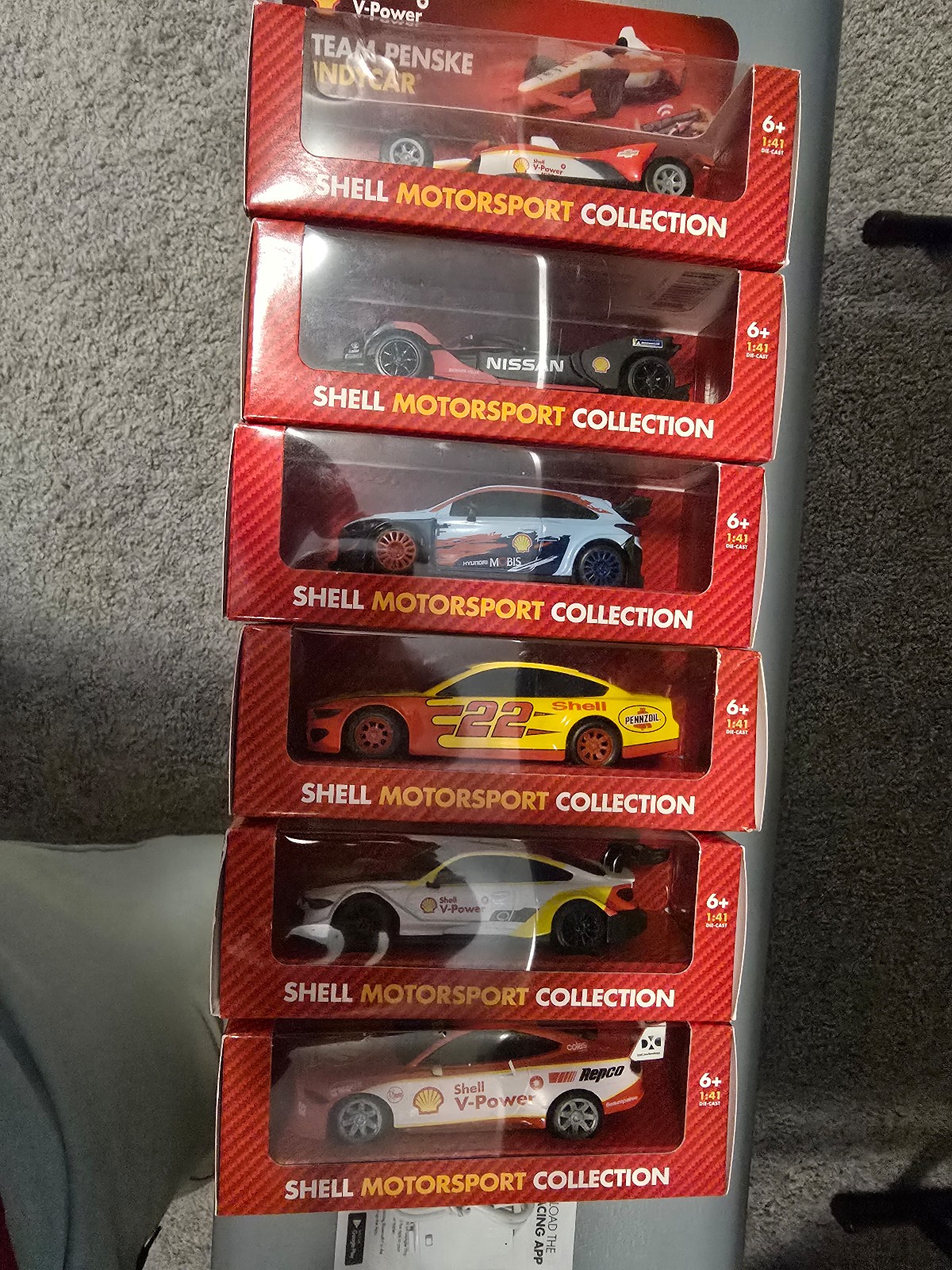 Shell Motorsport Racing With Bluetooth Receiver