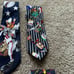 VTG 90s Looney Tunes Neckties Lot of 12 AOP Baseball Halloween Valentine's Day