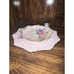 Paragon Double Warrant 2-piece Saucer Set Pink With Pink Rose