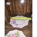 Paragon Double Warrant 2-piece Saucer Set Pink With Pink Rose