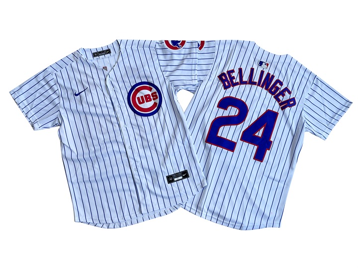 Men's Chicago Cubs Cody Bellinger White Home Limited Player Jersey Size:XL