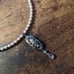 NWT Genuine Monet Pink Pearl, Silver, Pink Crystal, Adjustable Choker Necklace