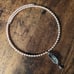 NWT Genuine Monet Pink Pearl, Silver, Pink Crystal, Adjustable Choker Necklace