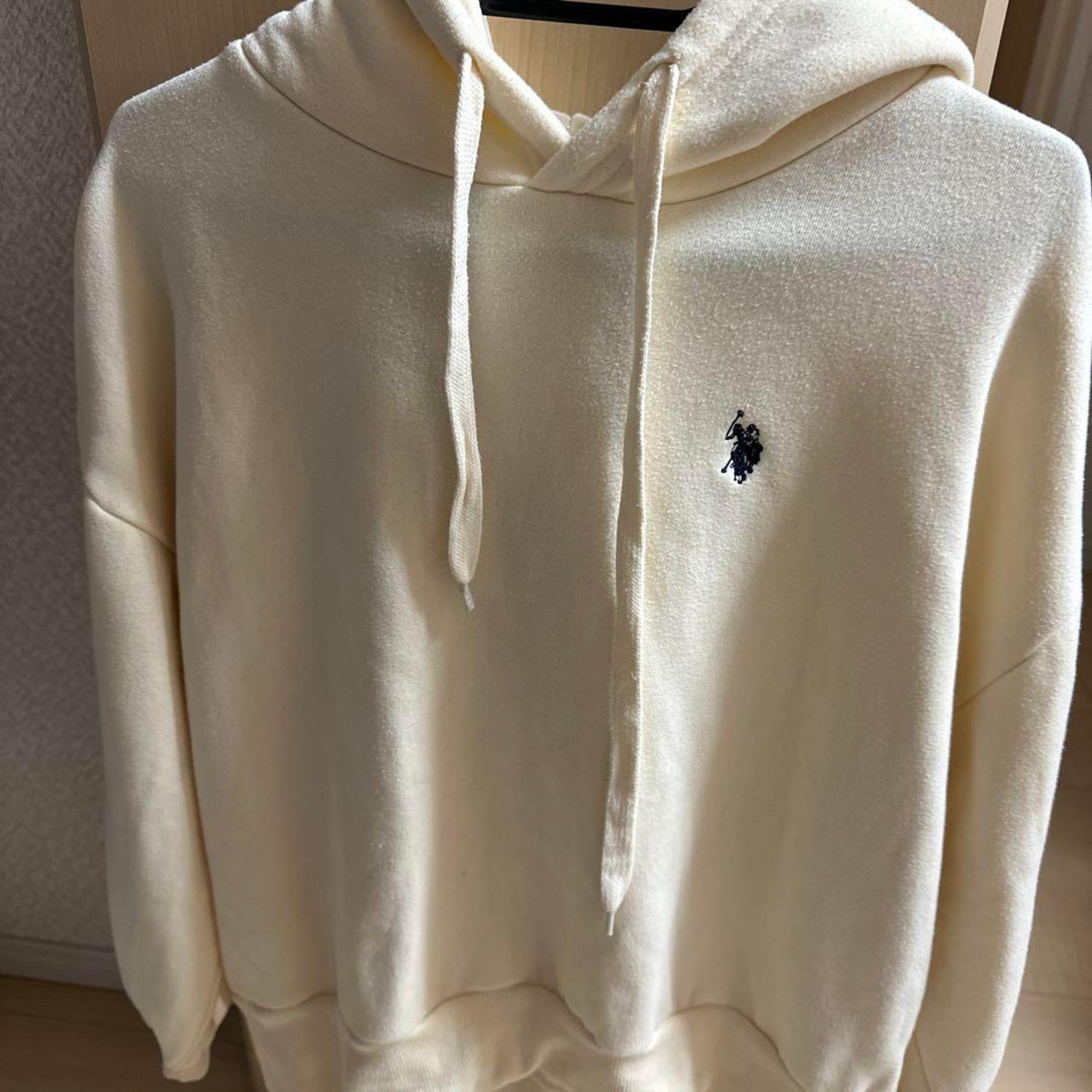U.S. POLO ASSN. Hooded Parka F Cream