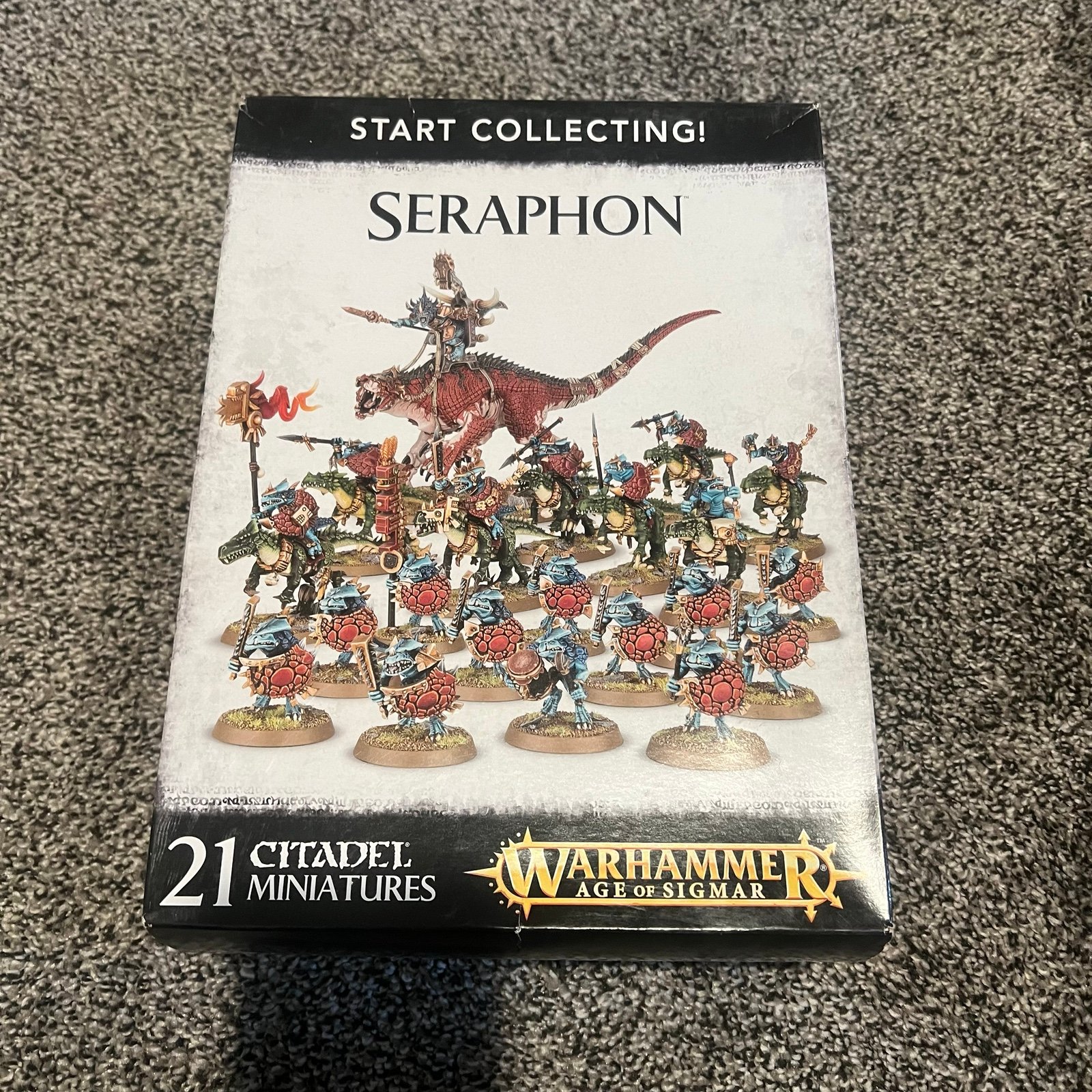 Warhammer age of Sigmar: Seraphon 21 miniatures