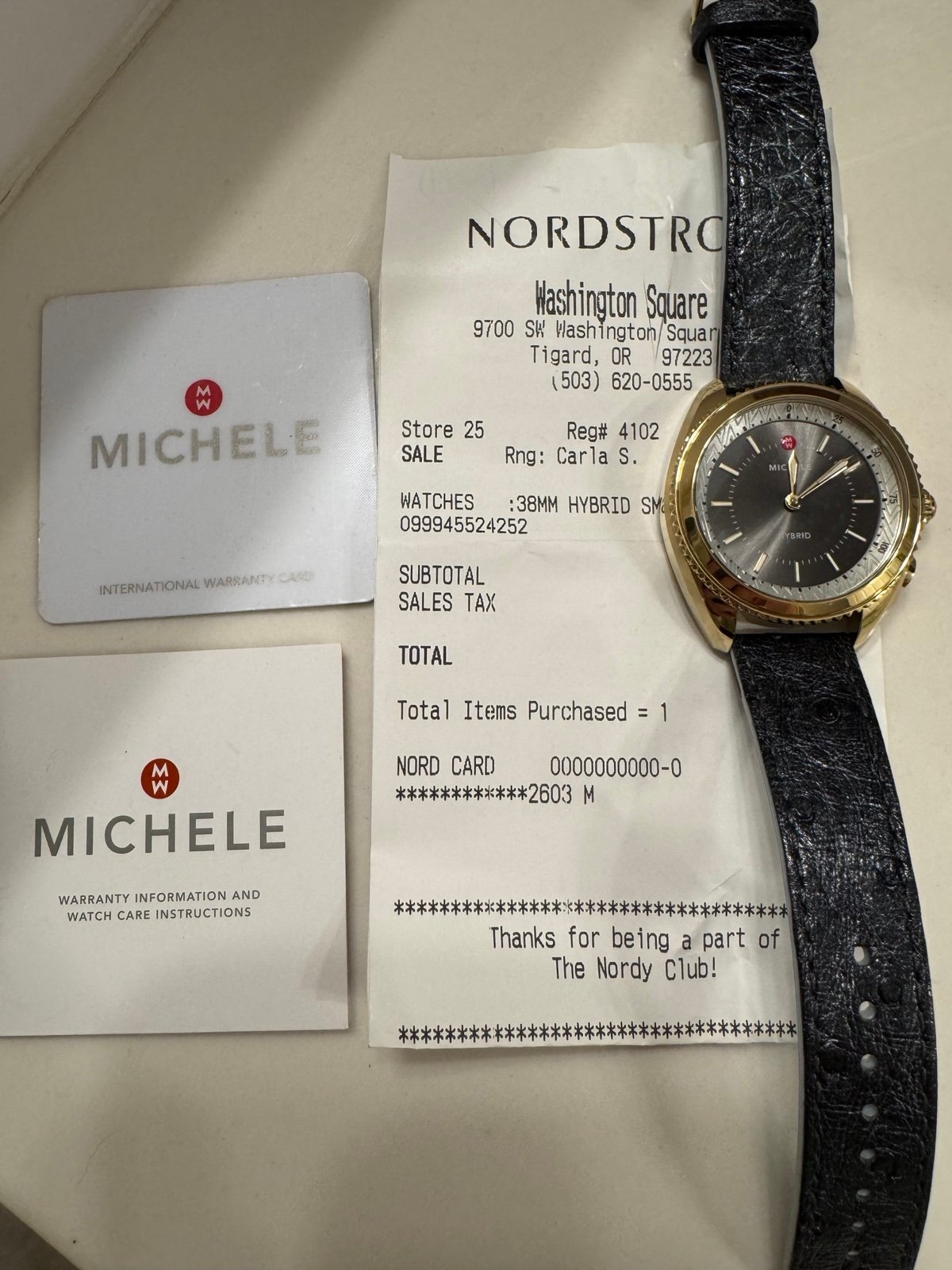 michele smart watch