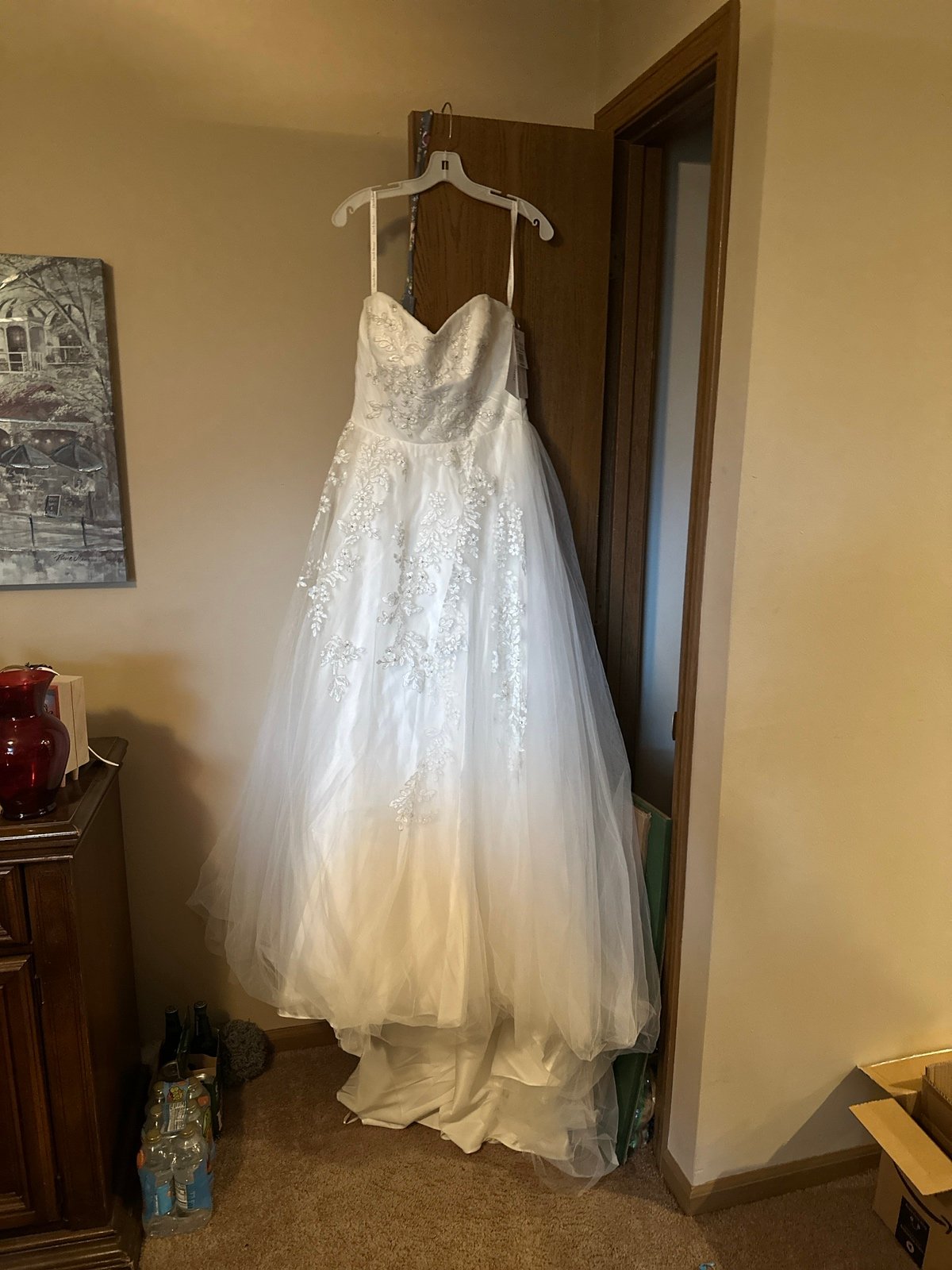 David's Bridal wedding dress