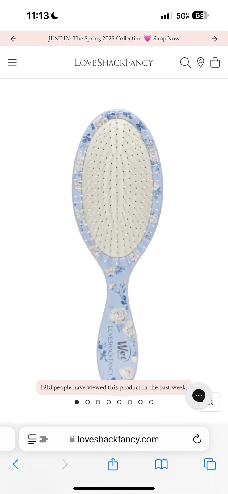 LoveShackFancy X Wet Brush Everblooming Rosettes Original Detangler