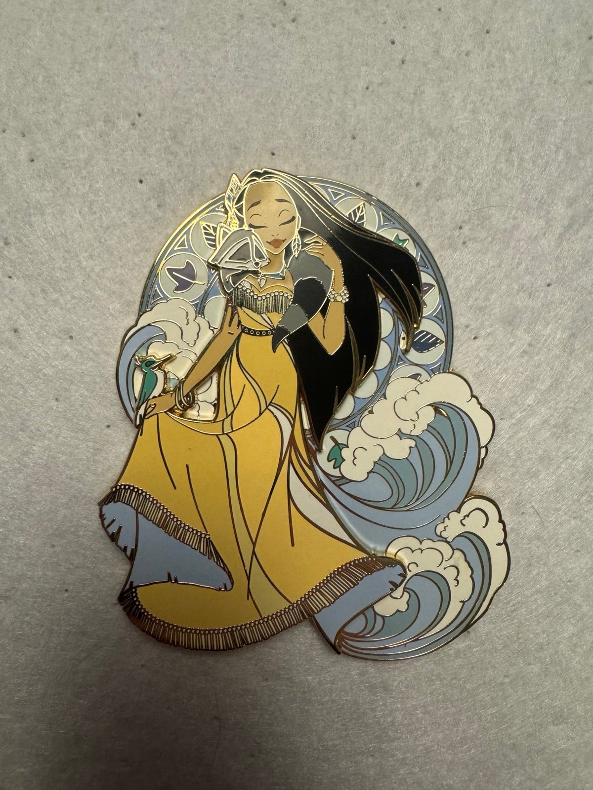 Fantasy Pocahontas Meeko Pin