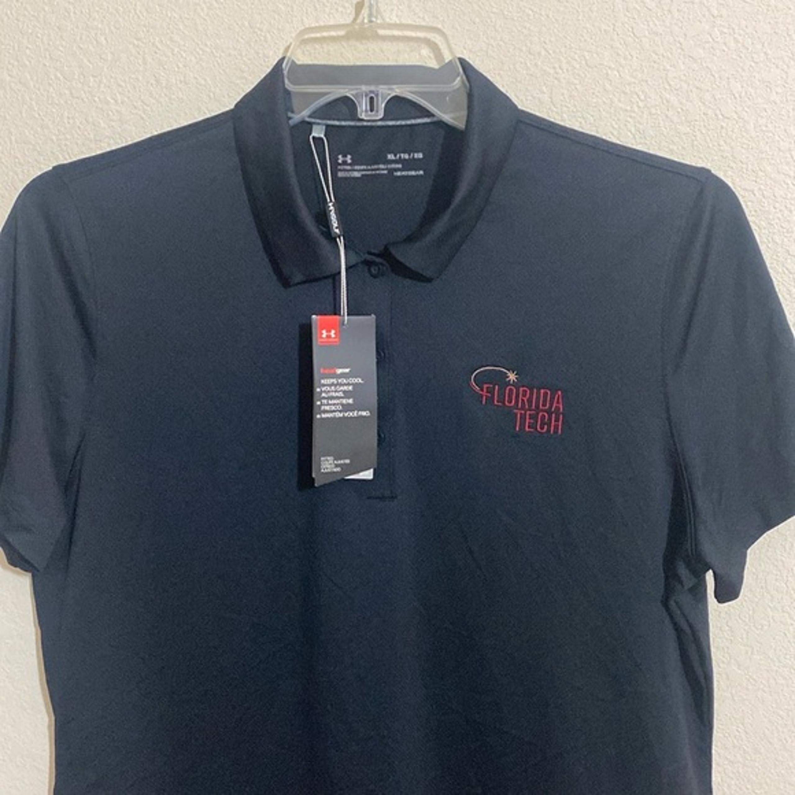 UNDER ARMOUR Women's Florida Tech Short Sleeve Golf Shirt Size XL