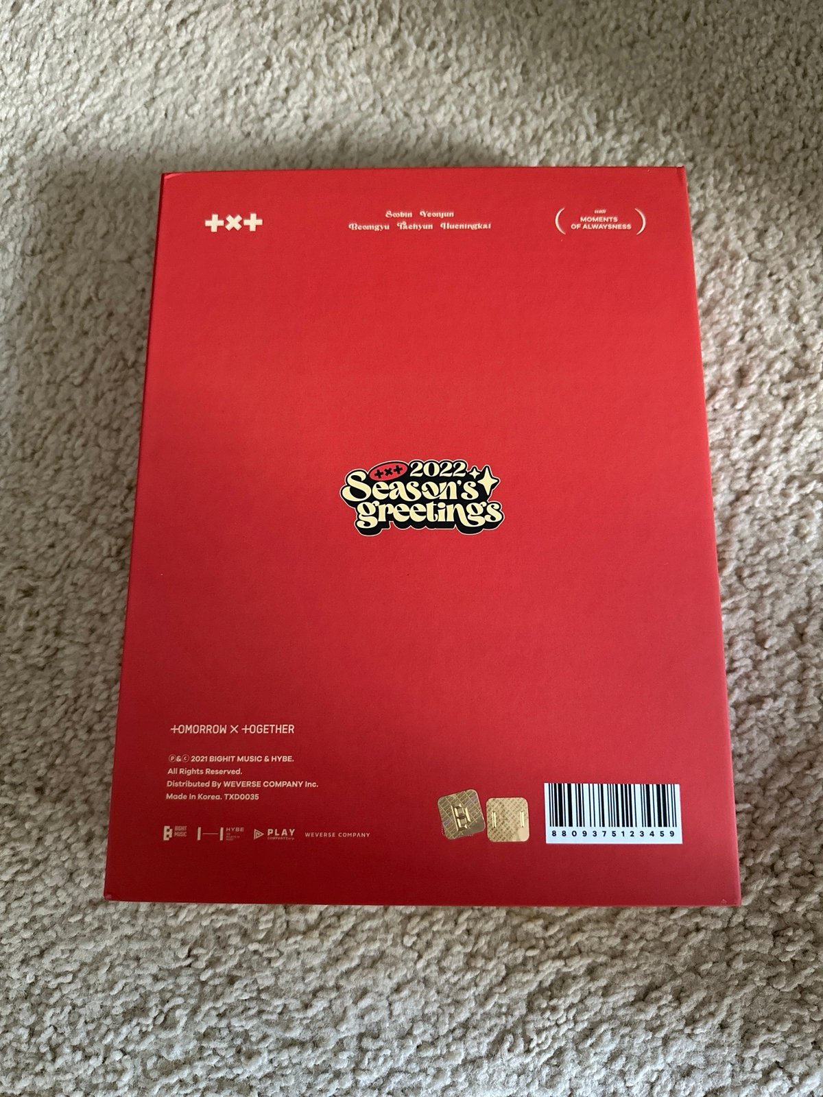 TXT 2022 Season's Greetings