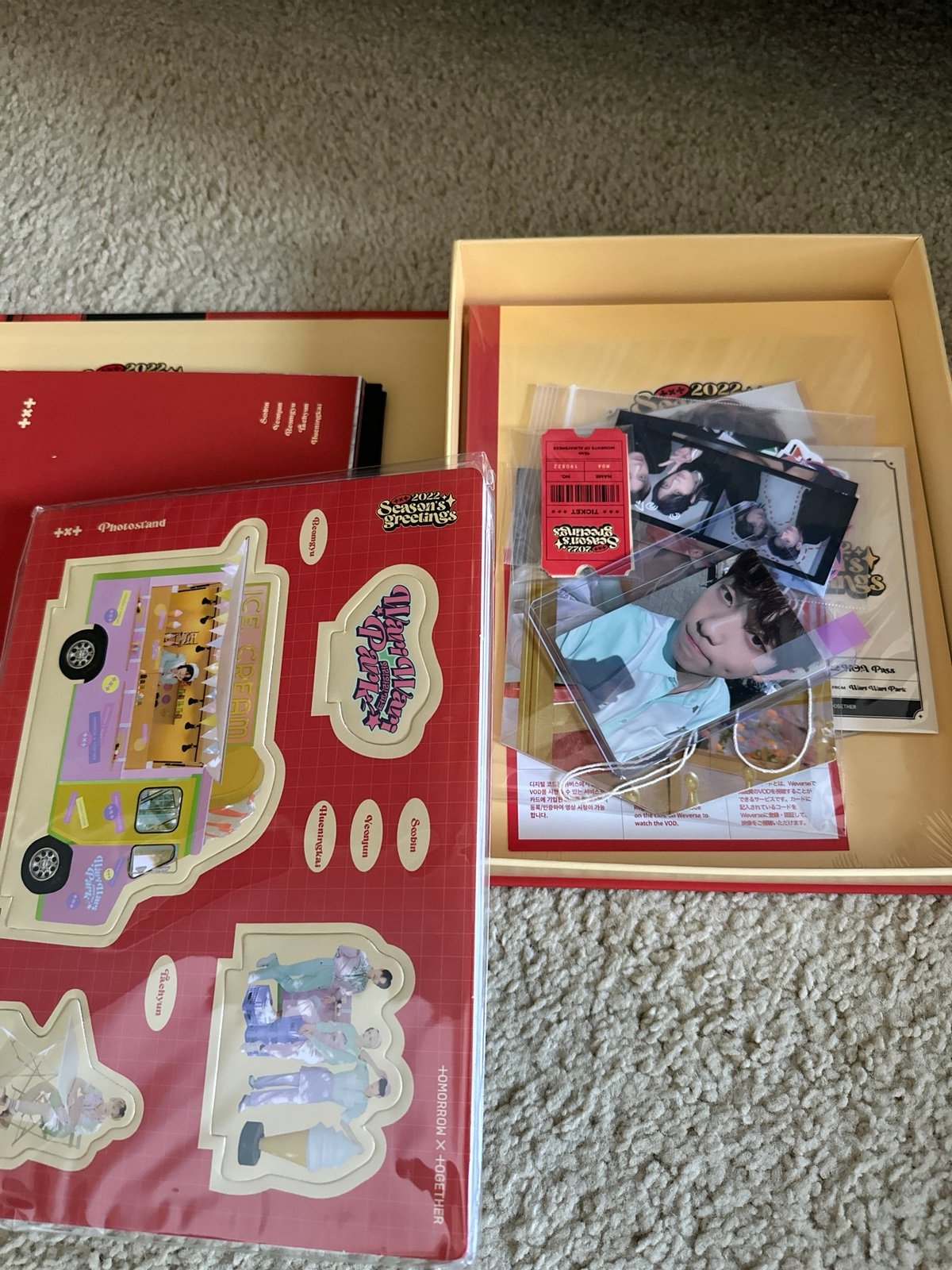 【txt】 2022 SEASON'S GREETINGS TXT 2022 SEASON'S GREETINGS - Kpop USA