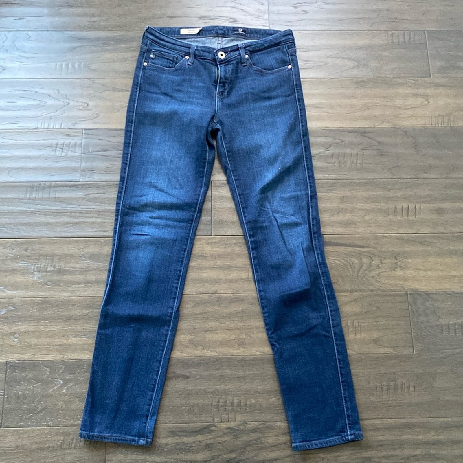 ADRIANO GOLDSCHMIED Jeans Womens Sz 28 The Stilt Cigarette Leg Blue Classic