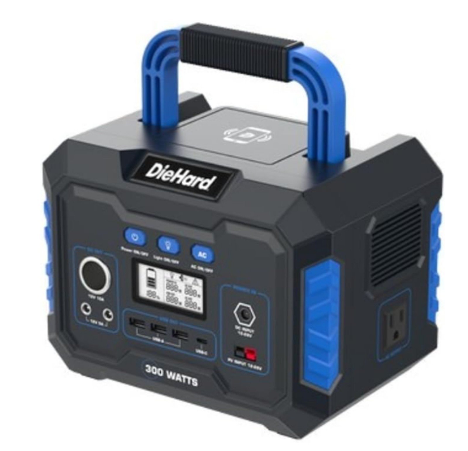 DieHard Portable Power Station 300-Watt (600-Watt Peak) 288.6Wh -