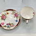 Antique SHELLEY Bone China “Maroon Princess” Pattern 14024 Teacup & Saucer. Mint
