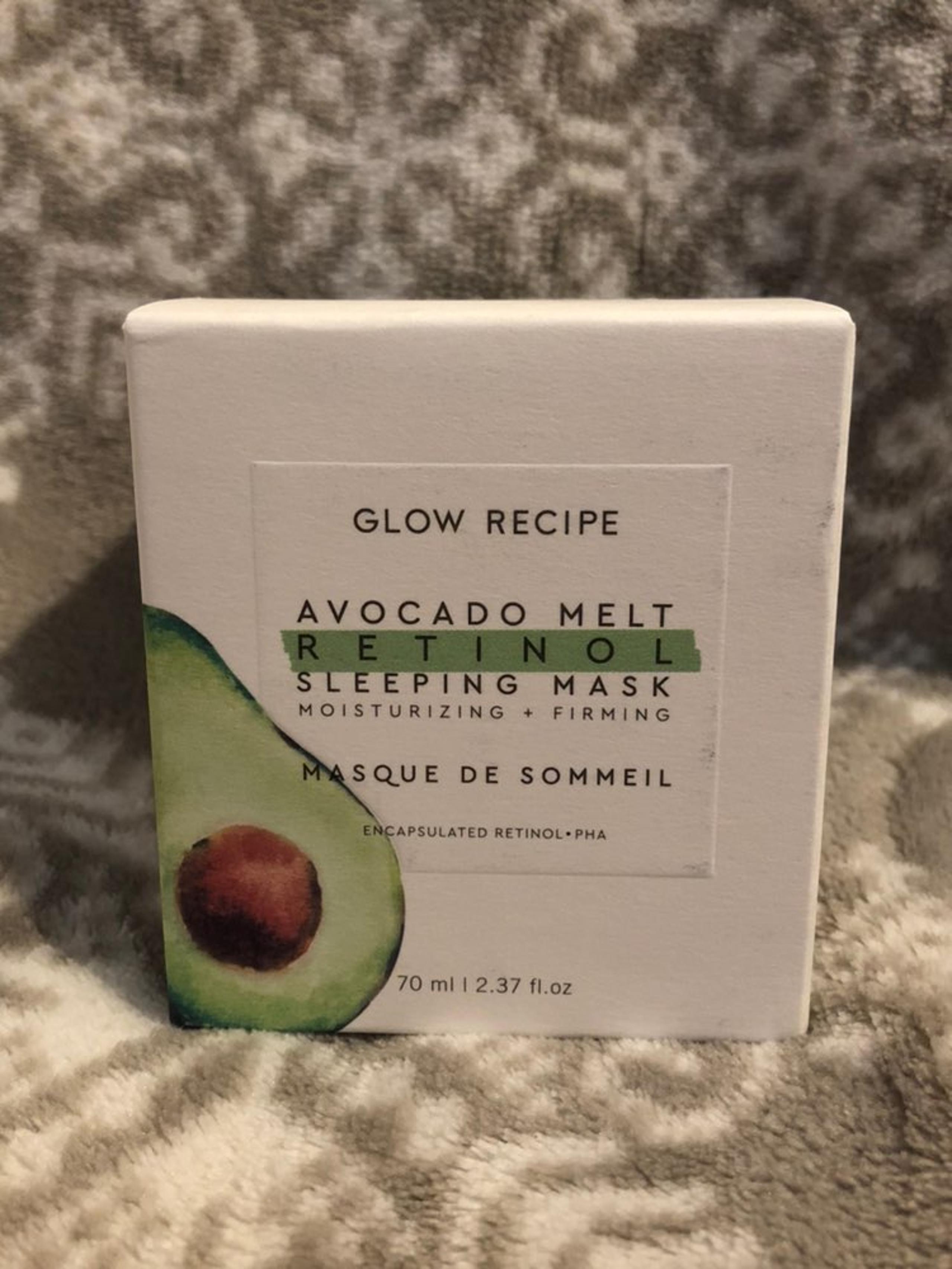 Glow Recipe Avocado Melt Retinol Sleep M