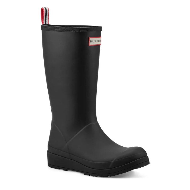 Hunter Original PLAY Black Tall Rain Boots - Size 8 NIB