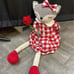 Valentine’s Day Girl Fox Decor