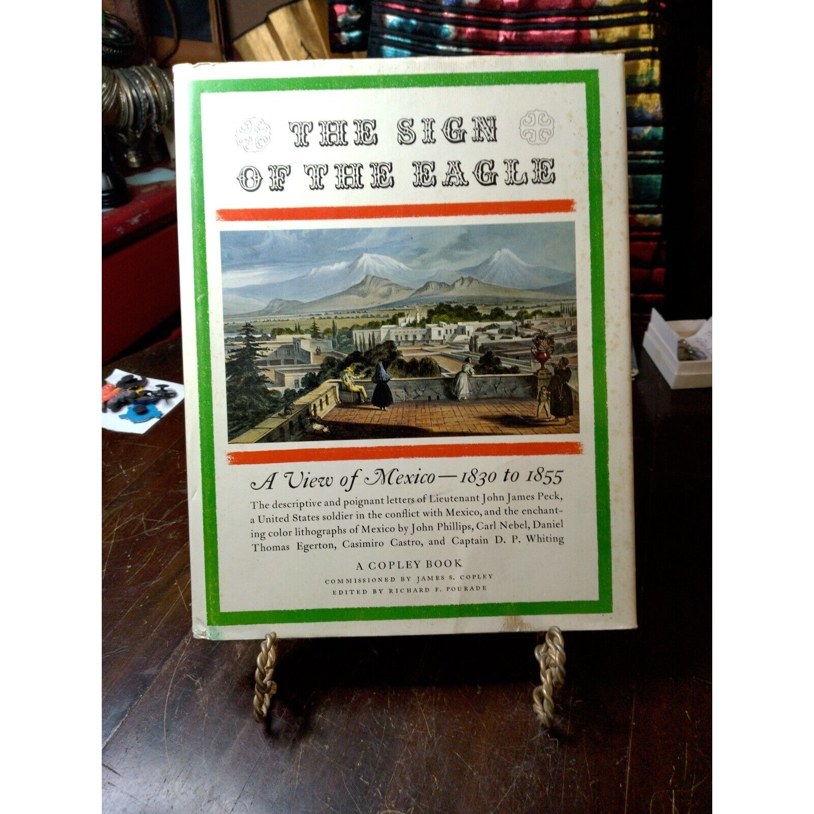 The Sign of The Eagle 1970 First HB DJ A Copley Book Lith John Phillips, etc