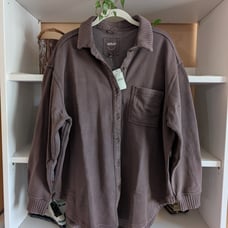 Aerie Lumberjane Fleece Shirt