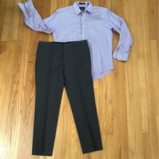 Mens dress shirt AND pants
