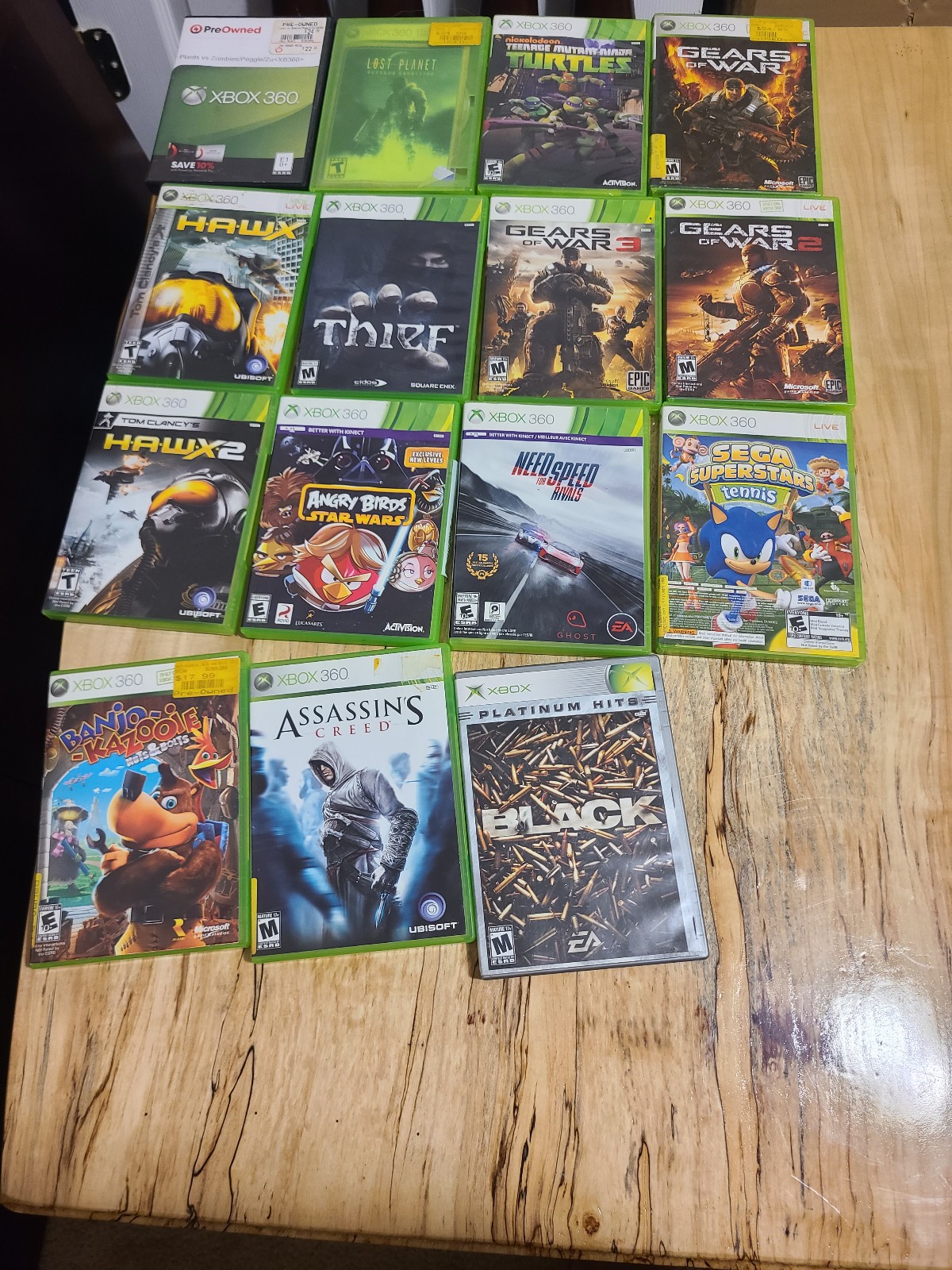 Xbox 360 Game Bundle! Tested!