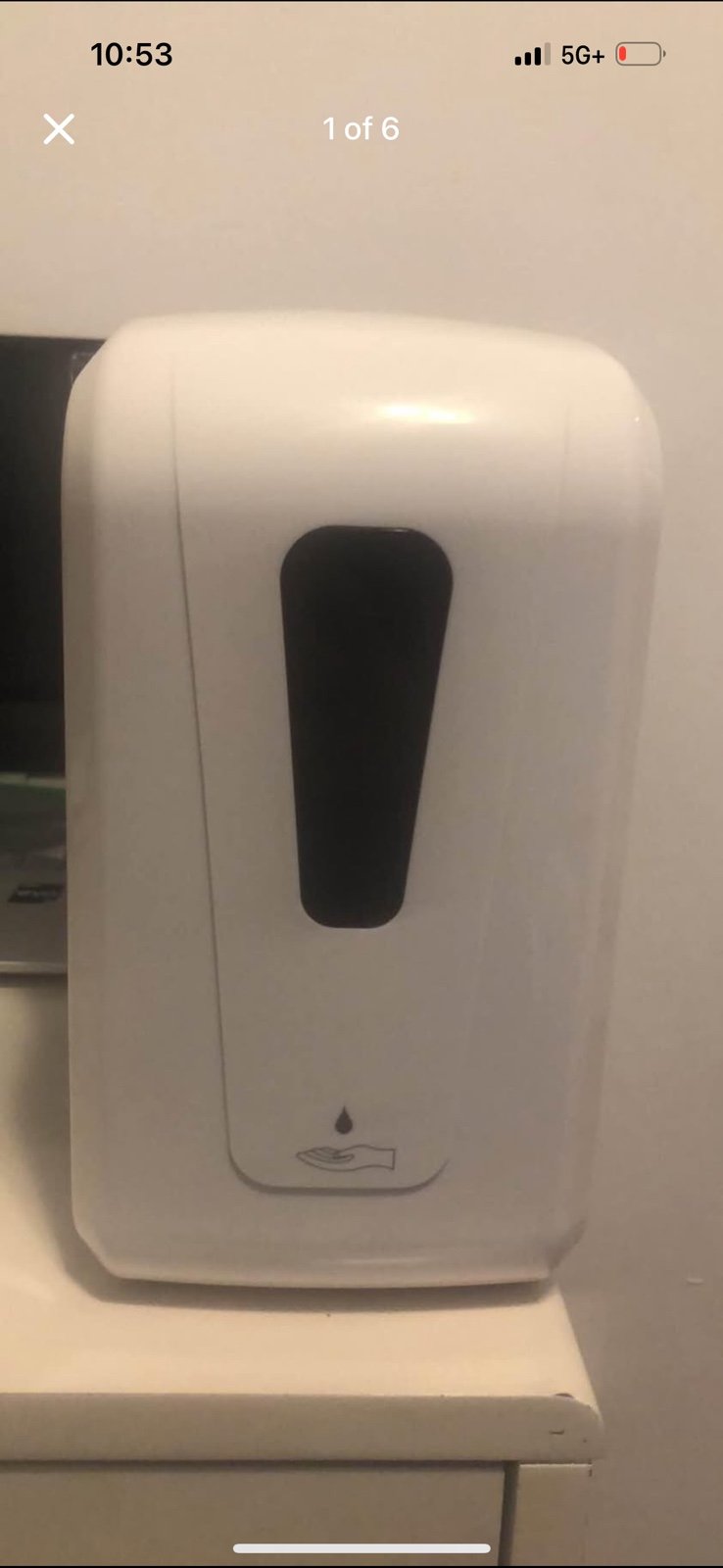 Brand new modern day soap or hand sanitizer dispensers, Perfect fit for bathroom