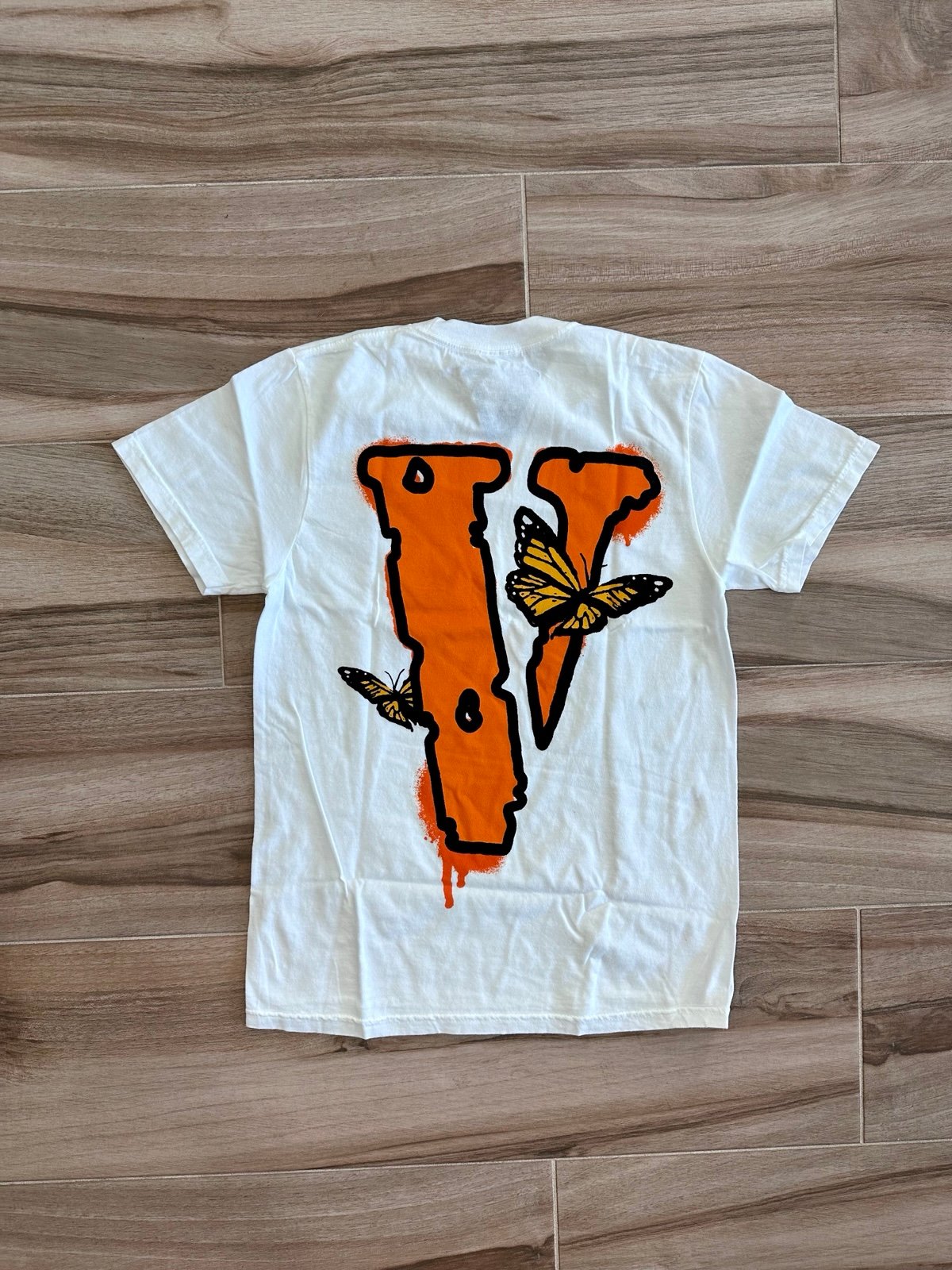 Juice Wrld × Vlone Butterfly T-shirt | Mercari