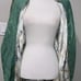 L'AGENCE Ciara Belted Horse Chain Print Kimono Top Blazer Green Multicolor Sz M