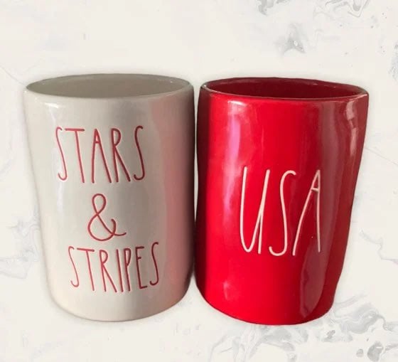 Rae Dunn USA Richly Scented Candles Set