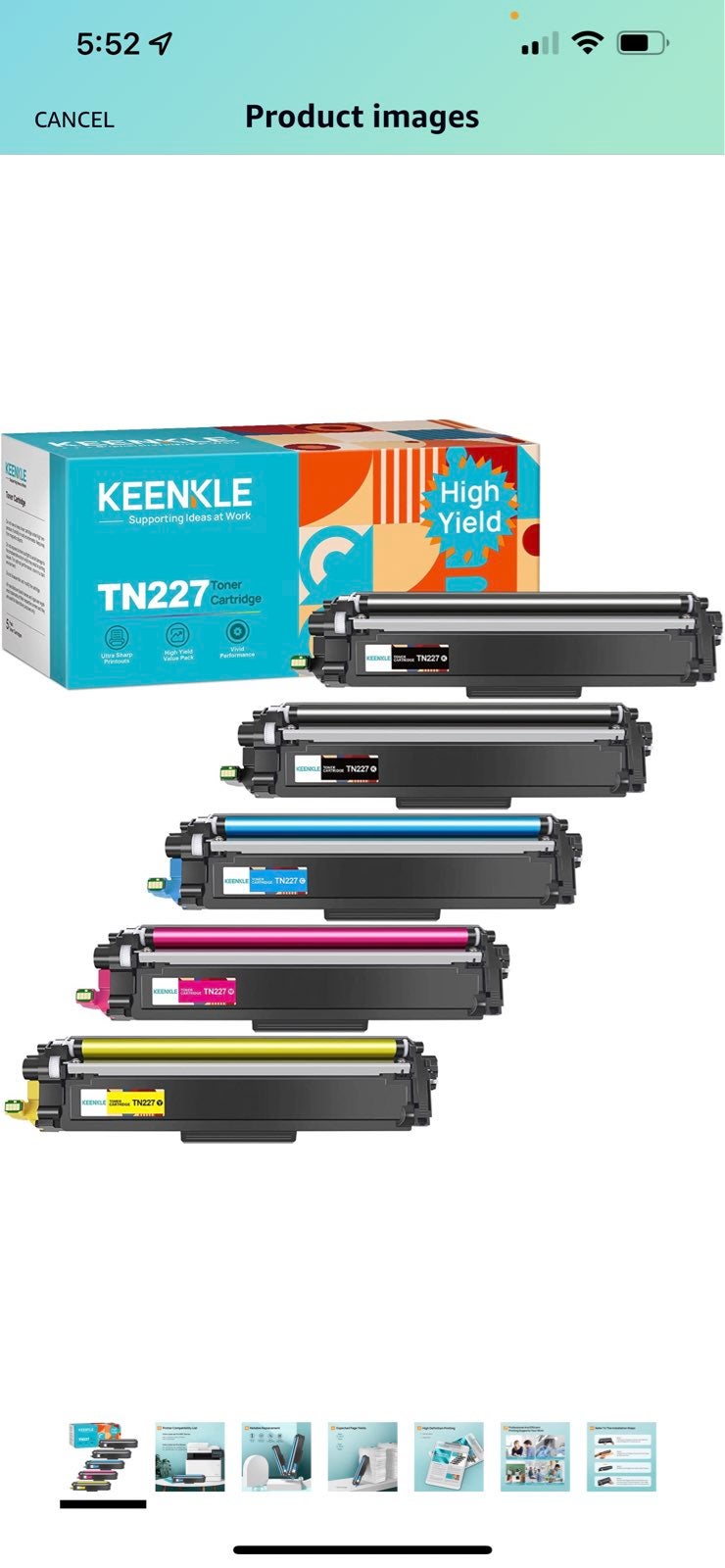 KEENKLE Compatible Toner Cartridge Replacement Color