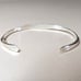 Vintage Sterling Silver Handmade Petite Cuff Bracelet