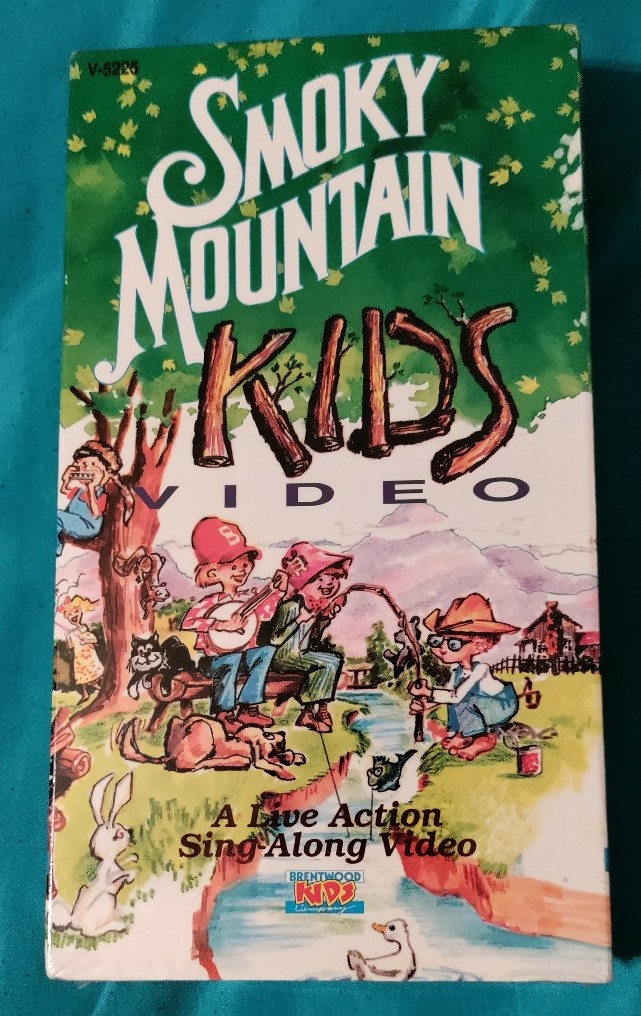 Smoky Mountain Kids Video A Live Action Sing Along VHS Rare Sealed Brentwood