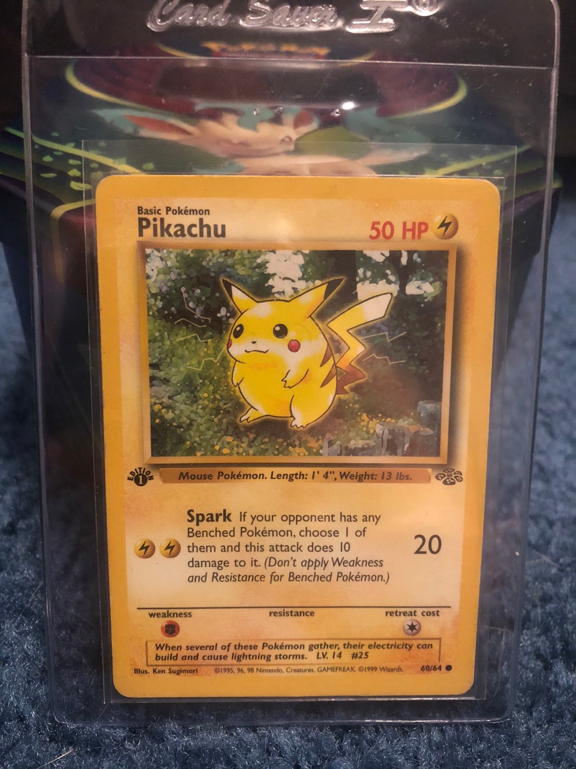 Pikachu 1st Edition Jungle 1999