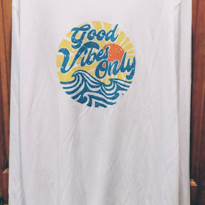 Vapor Sun Shirt/Men's Outdoor Shirt/Sun Protection 50+/White Long Sleeve/XL Men
