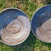 2 1980's chevy truck hub caps