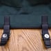 Coach Vtg Signature Messenger Crossbody Jacquard Leather Bag F70283 Black