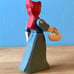 Little Red Riding Hood Waldorf wooden TOY figure by Scherbak, Ostheimer size