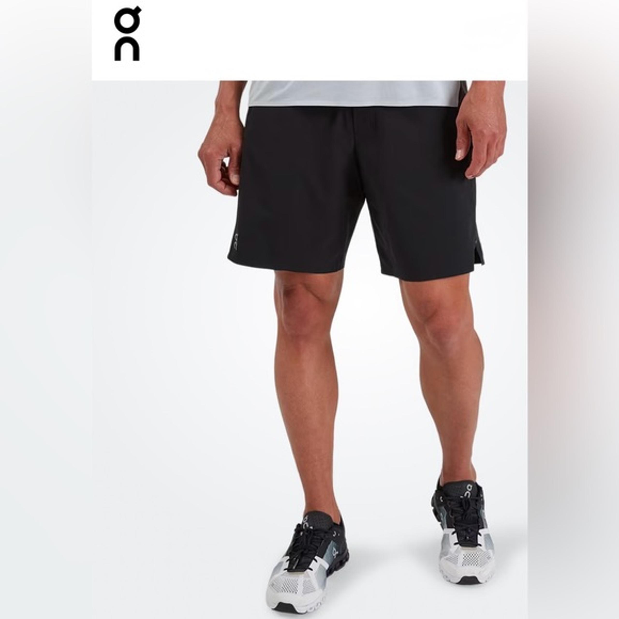 NWT [On Running] Hybrid Drawstring Athletic Workout Shorts in Black Men's Sz XXL
