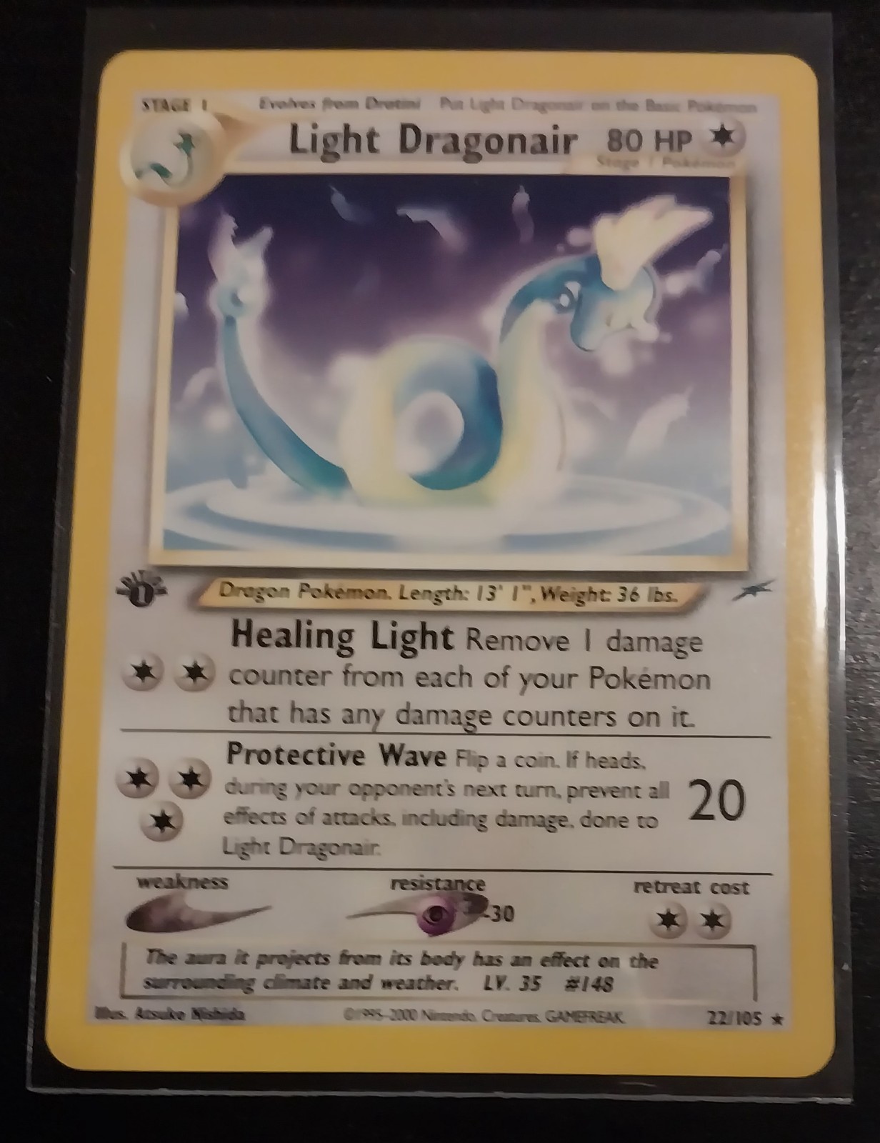 Pokemon TCG Light Dragonair (1st ed.) ~ Neo Destiny ~ NM!